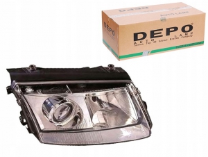 DEPO PASSAT 1997-2000 SAĞ PASSAT MERCEKLİ FAR 4411156RXND7E 3B0953050C