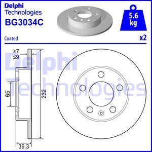 ARKA FREN DISKI 1.0 1.2 1.4 1.8 2.0 TFSİ 1.6 1.4 1.9 TDİ